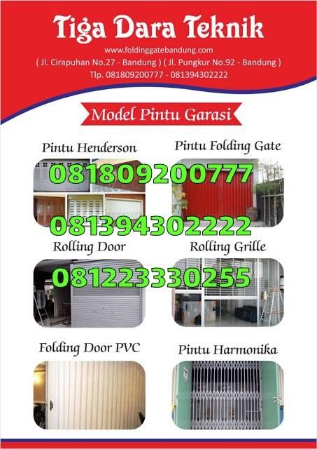 harga promo folding gate bandung tiga dara teknik sejak 2014 , wa.me/6281809200777 - 081809200777